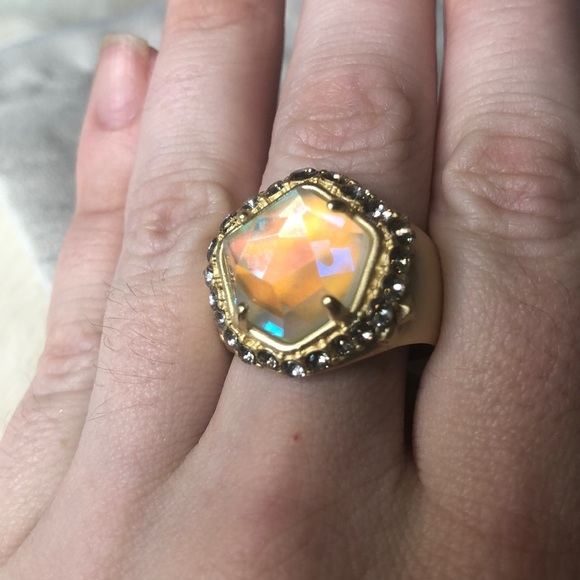Kendra Scott Schuyler Dichroic Glass Ring - Picture 2 of 12